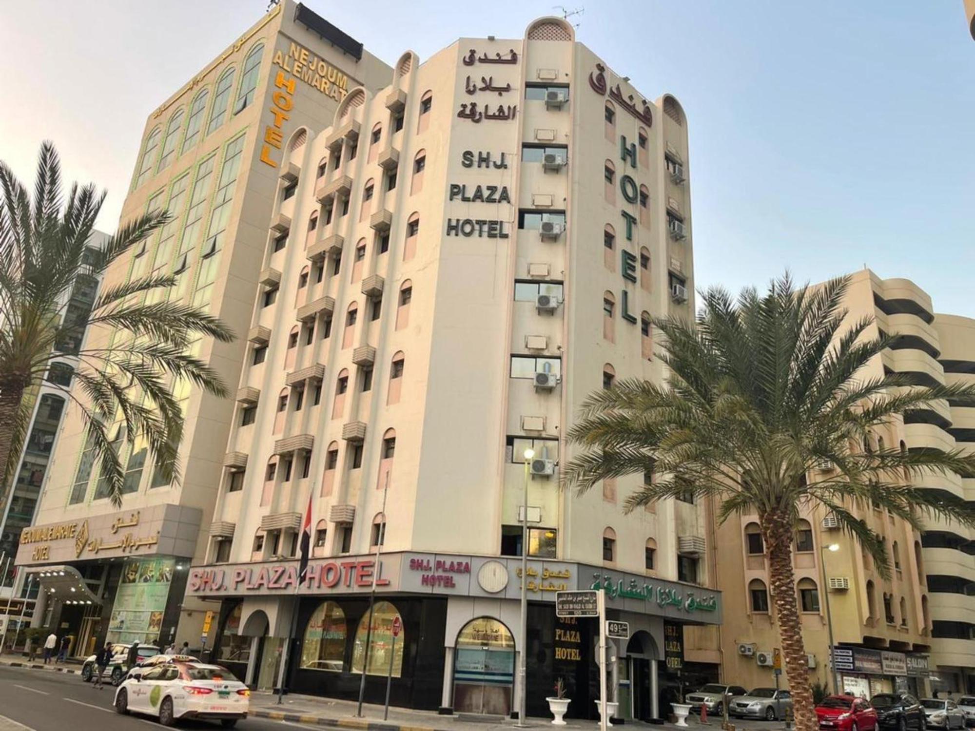 Sharjah Plaza Hotel Bagian luar foto